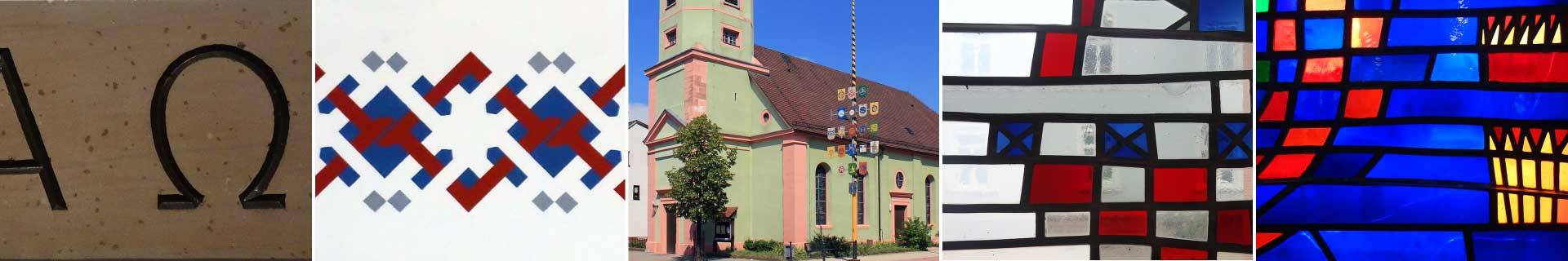 Innenansichten der Evang. Kirche Altlussheim