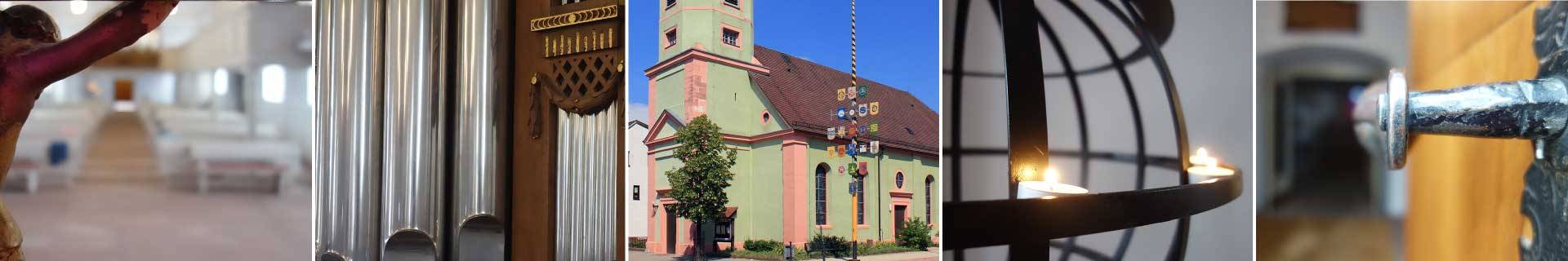 Innenansichten der Evang. Kirche Altlussheim