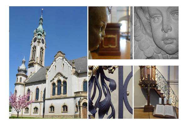 Bild der Evang. Stadtkirche Hockenheim